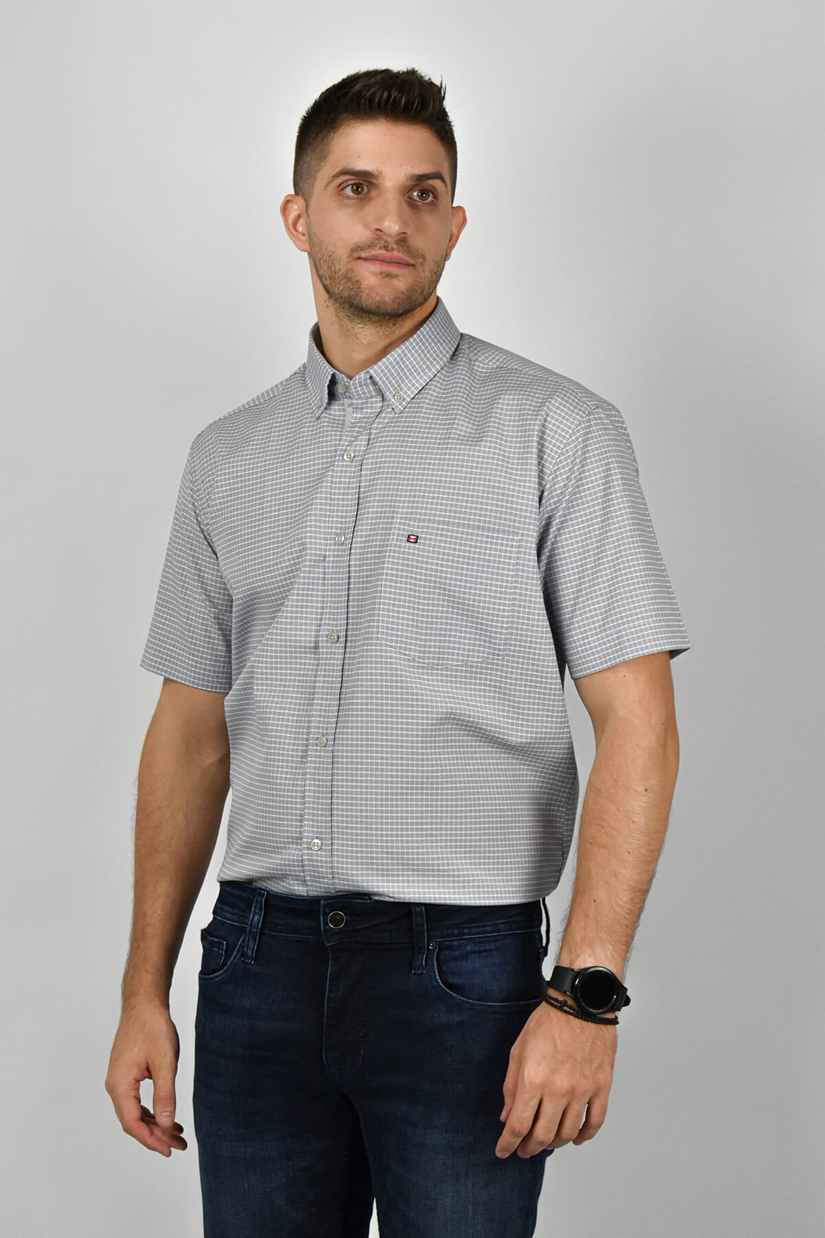 Antonio Morello Καρό Πουκάμισο