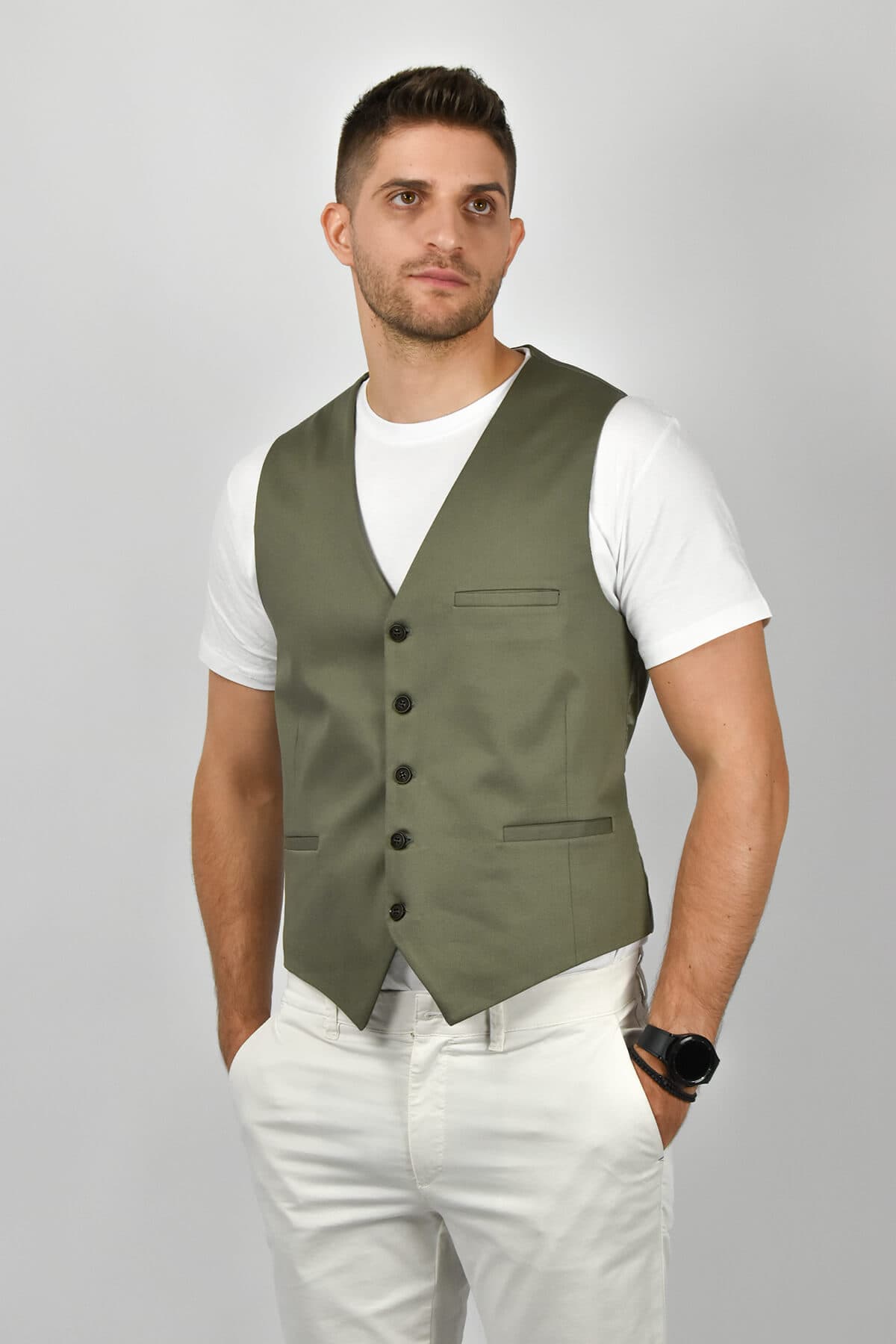 Men's Vests Endeson Green