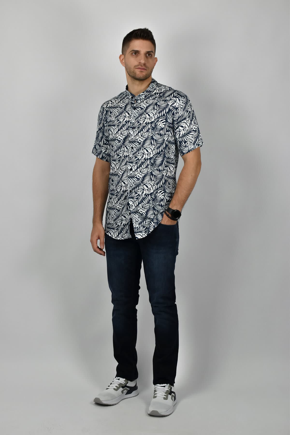 Endeson Πουκάμισο Viscose Floral