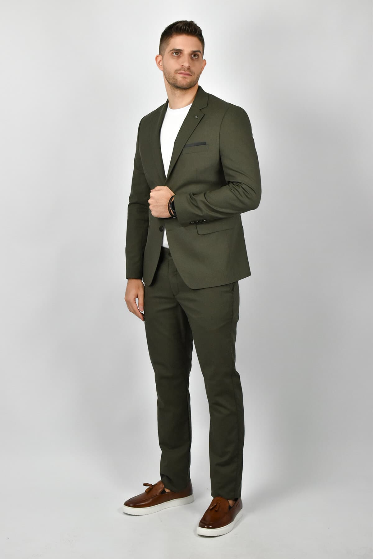 Men's Chino Pants Endeson Green