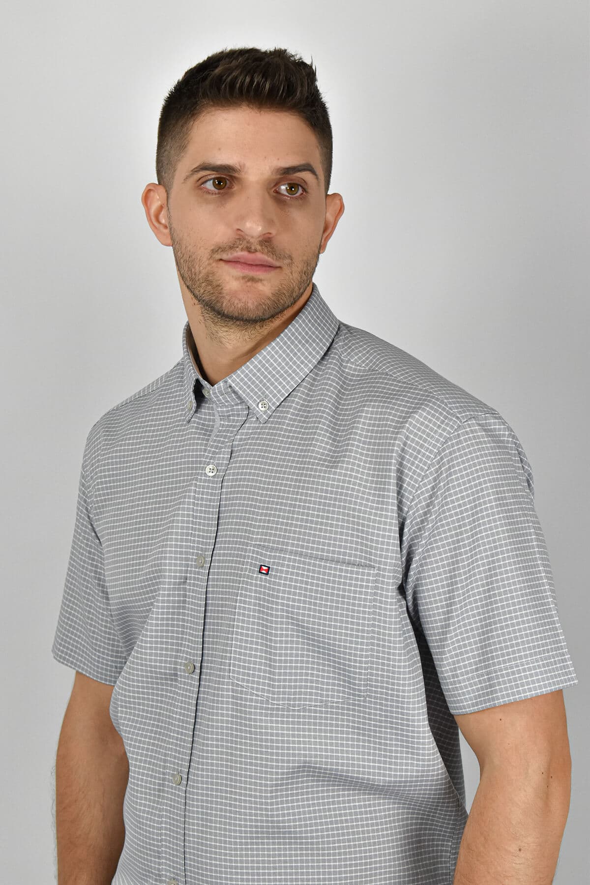 Antonio Morello Καρό Πουκάμισο