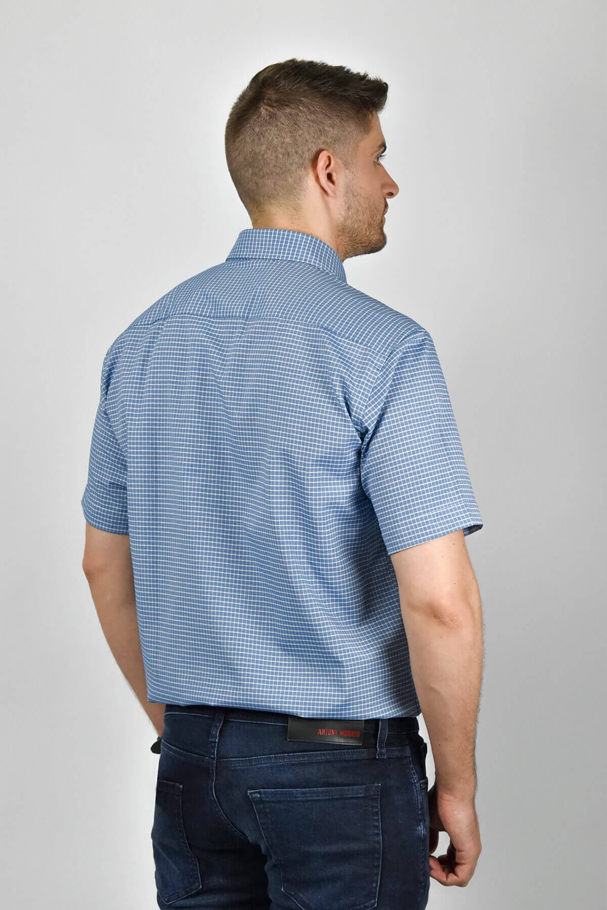 Antonio Morello Καρό Πουκάμισο