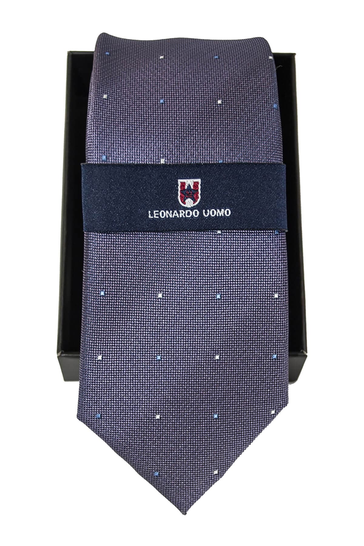 Men's Ties Leonardo Uomo Purple