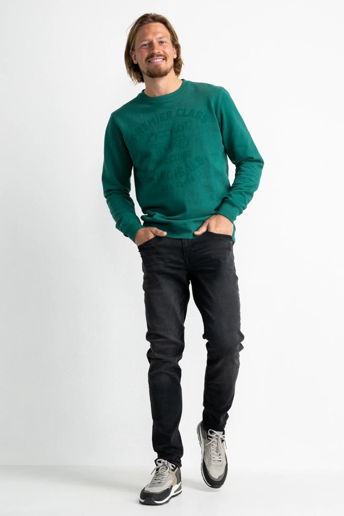 Petrol Industries Μπλούζα Φούτερ Με Artwork