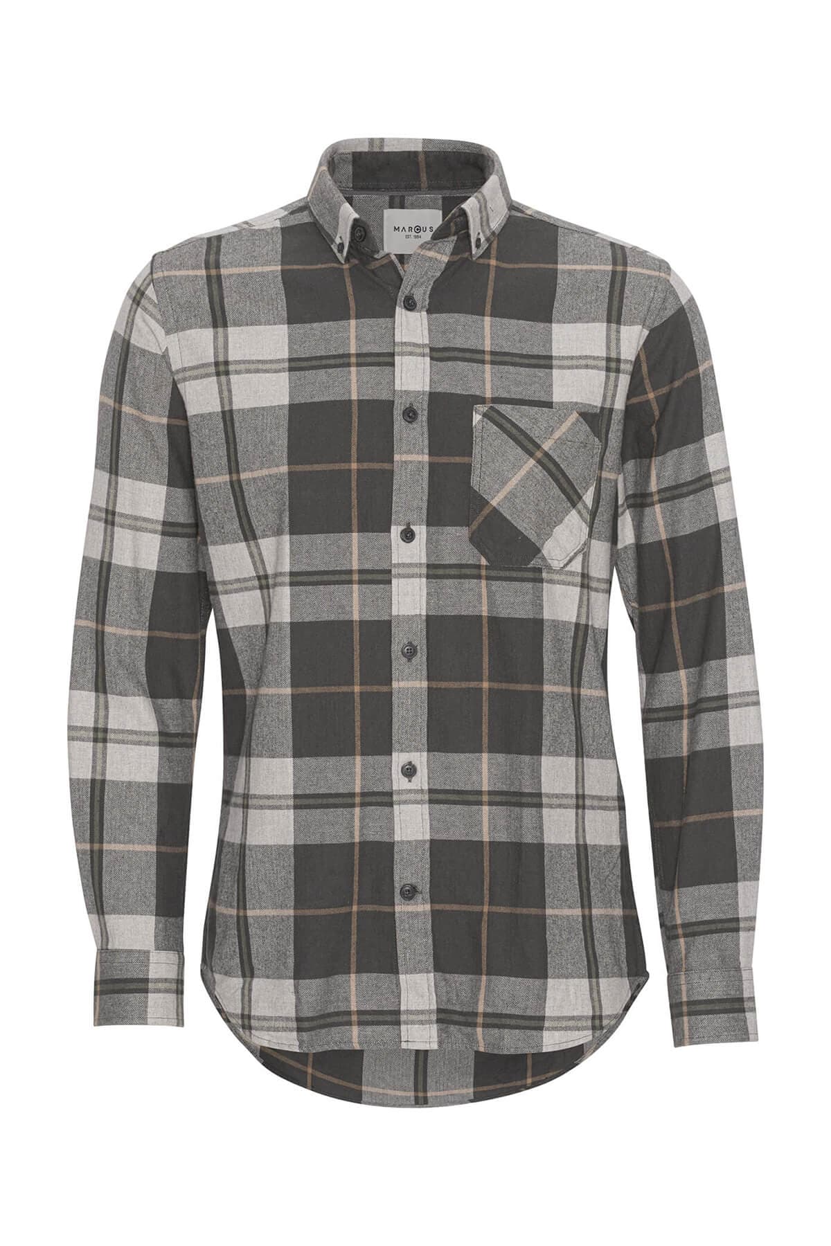 Marcus Καρό Πουκάμισο Από Φανέλα Farrel