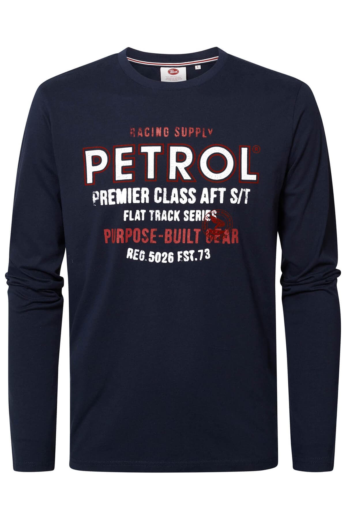 Petrol Industries Μπλούζα Με Artwork - Σκούρο‌‌ μπλε