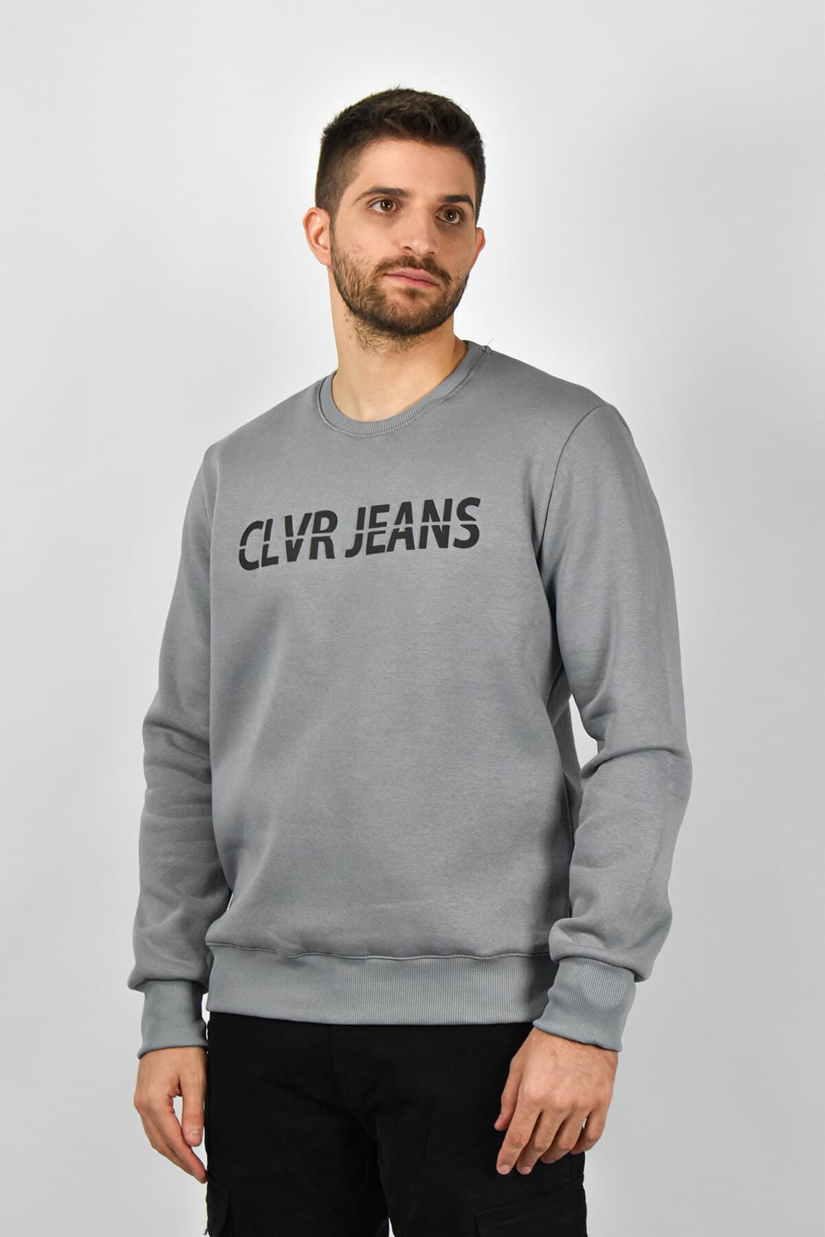 Clever Μπλούζα Φούτερ Με Λογότυπο