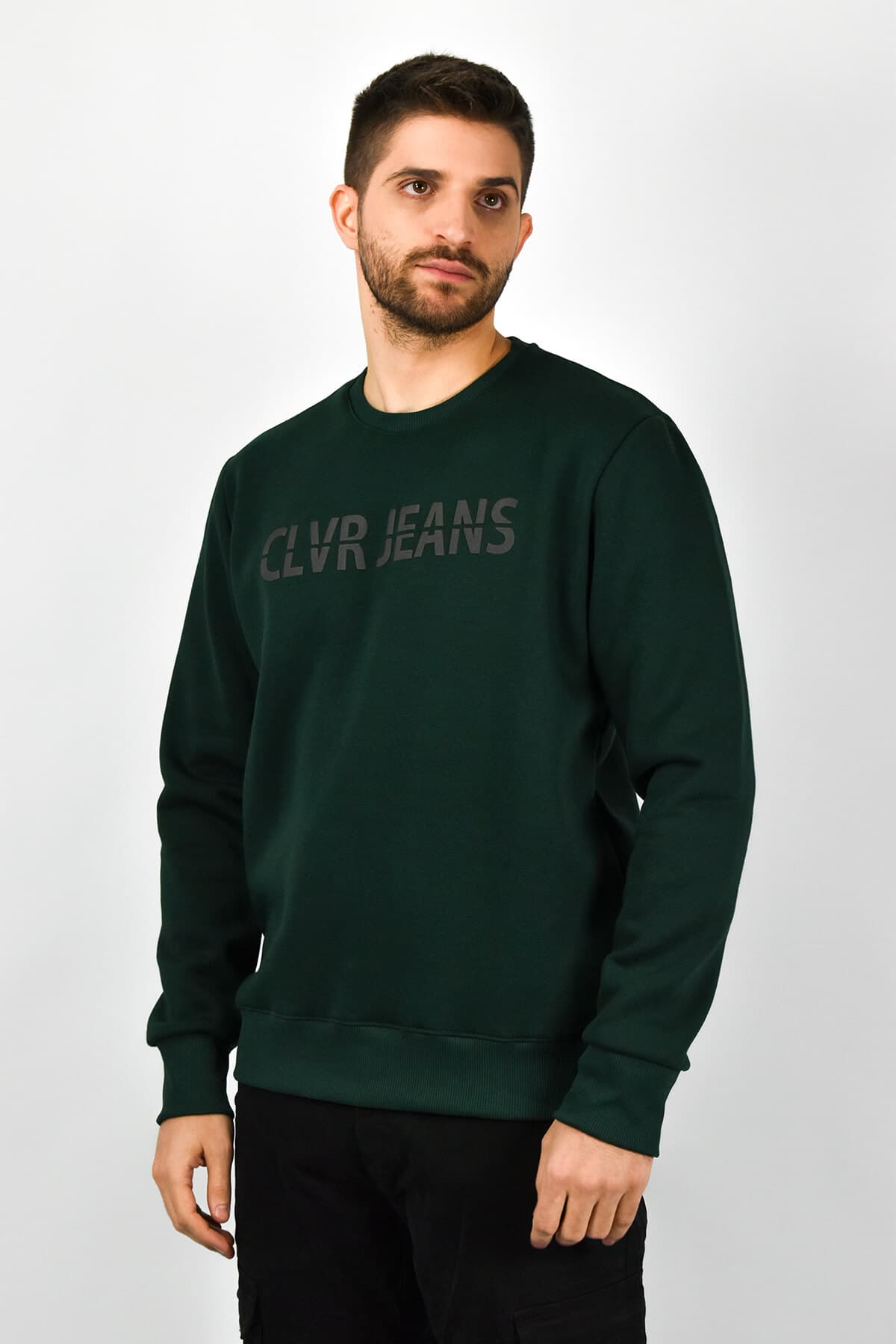 Clever Μπλούζα Φούτερ Με Λογότυπο