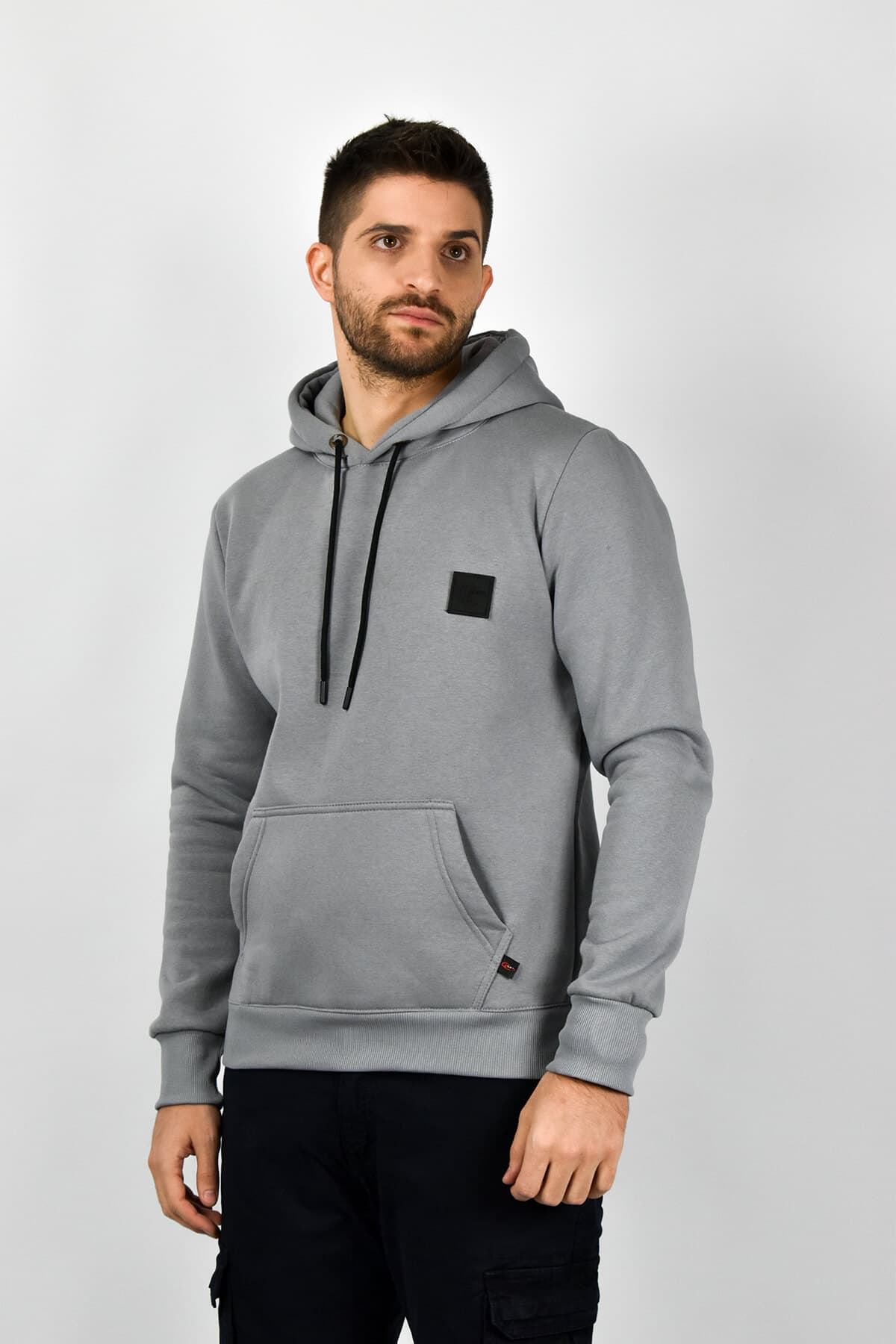 Clever Μπλούζα Φούτερ Με Κουκούλα