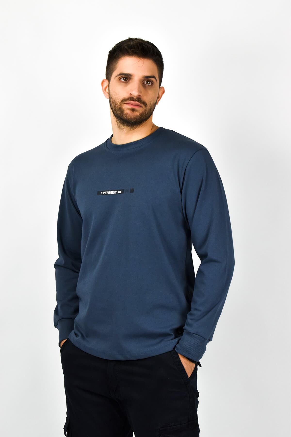 Everbest Μπλούζα Μπάρα Logo