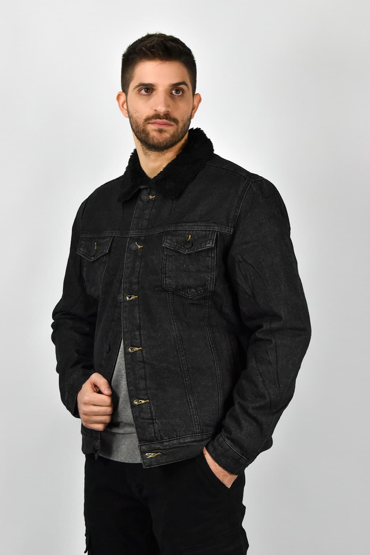 Men's Jeans Urbane Fashion Black