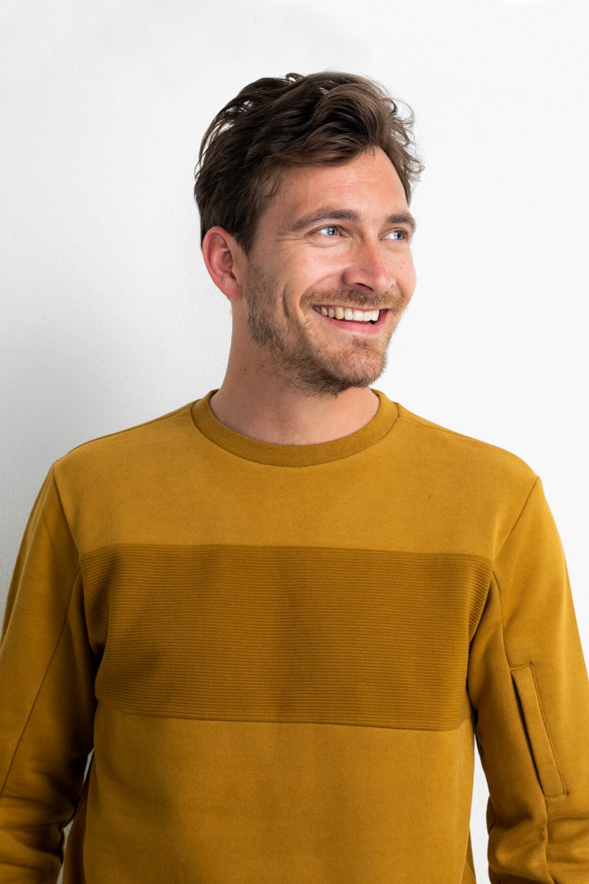 Petrol Industries Φούτερ Με Ραβδώσεις