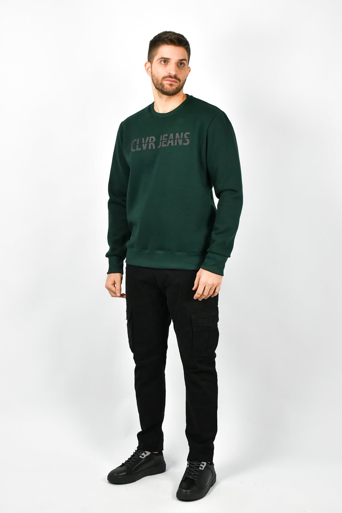 Clever Μπλούζα Φούτερ Με Λογότυπο