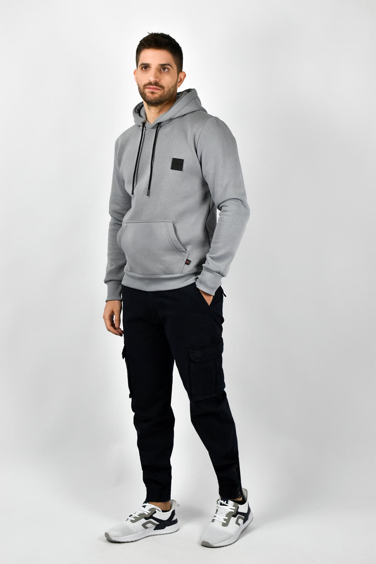 Urbane Fashion Παντελόνι Cargo Petrian - Σκούρο‌‌ μπλε - 2150B