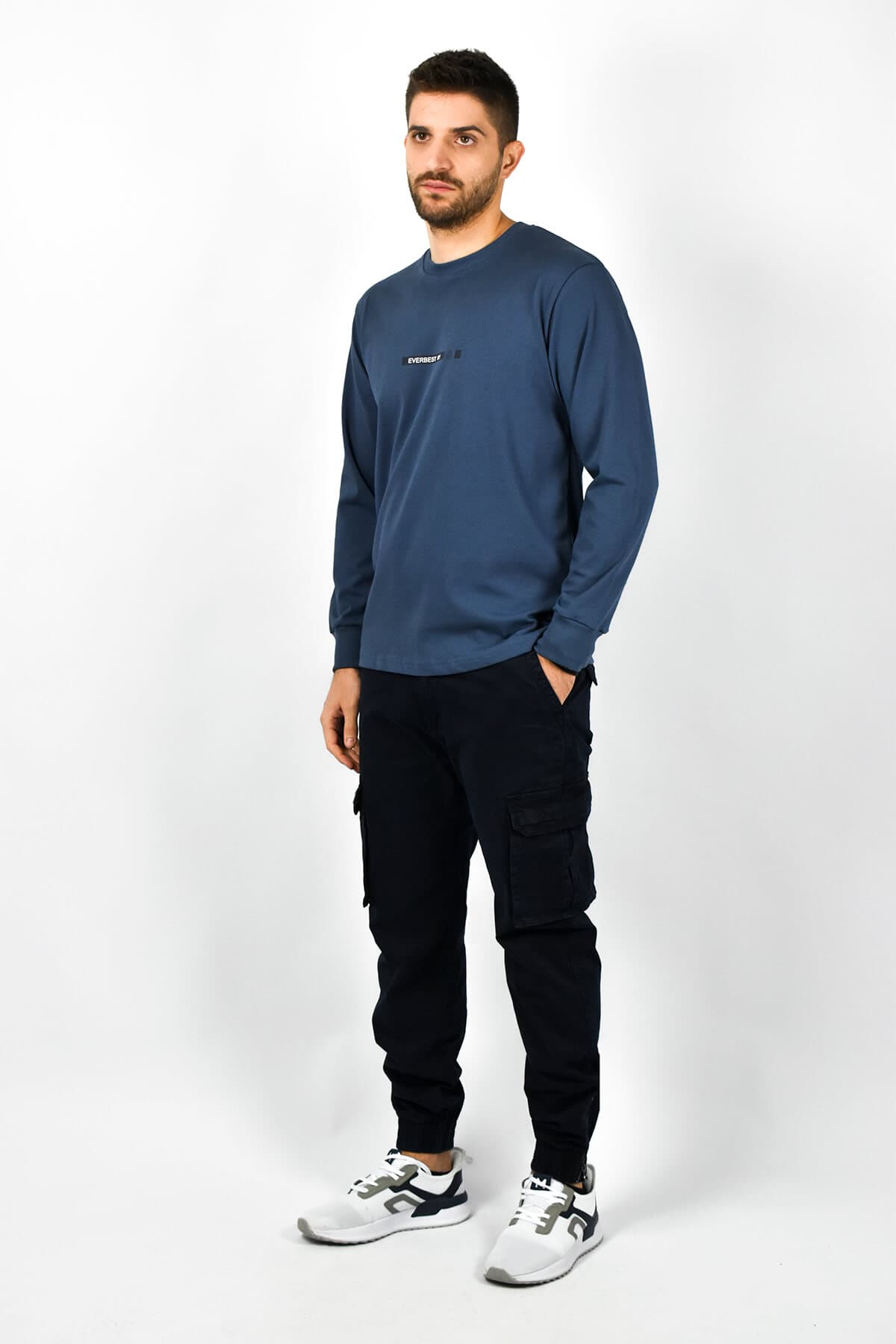 Everbest Μπλούζα Μπάρα Logo