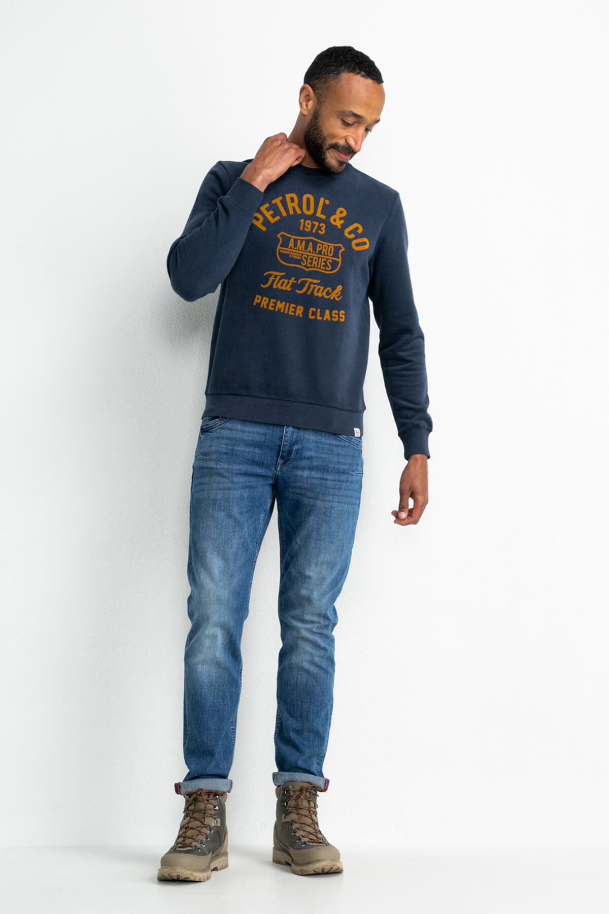 Petrol Industries Φούτερ Με Logo