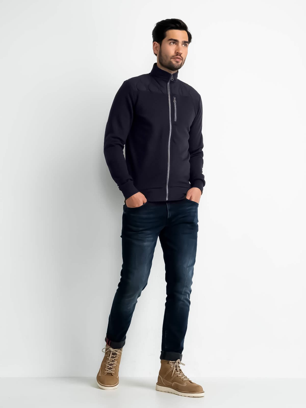 Petrol Industries Ζακέτα - Σκούρο‌‌ μπλε