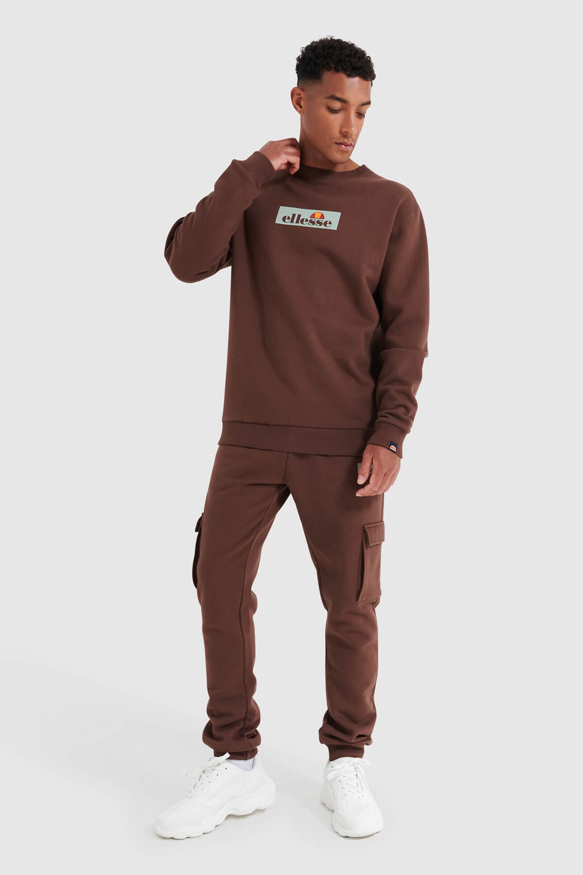 Men's Tracksuits Ellesse Brown