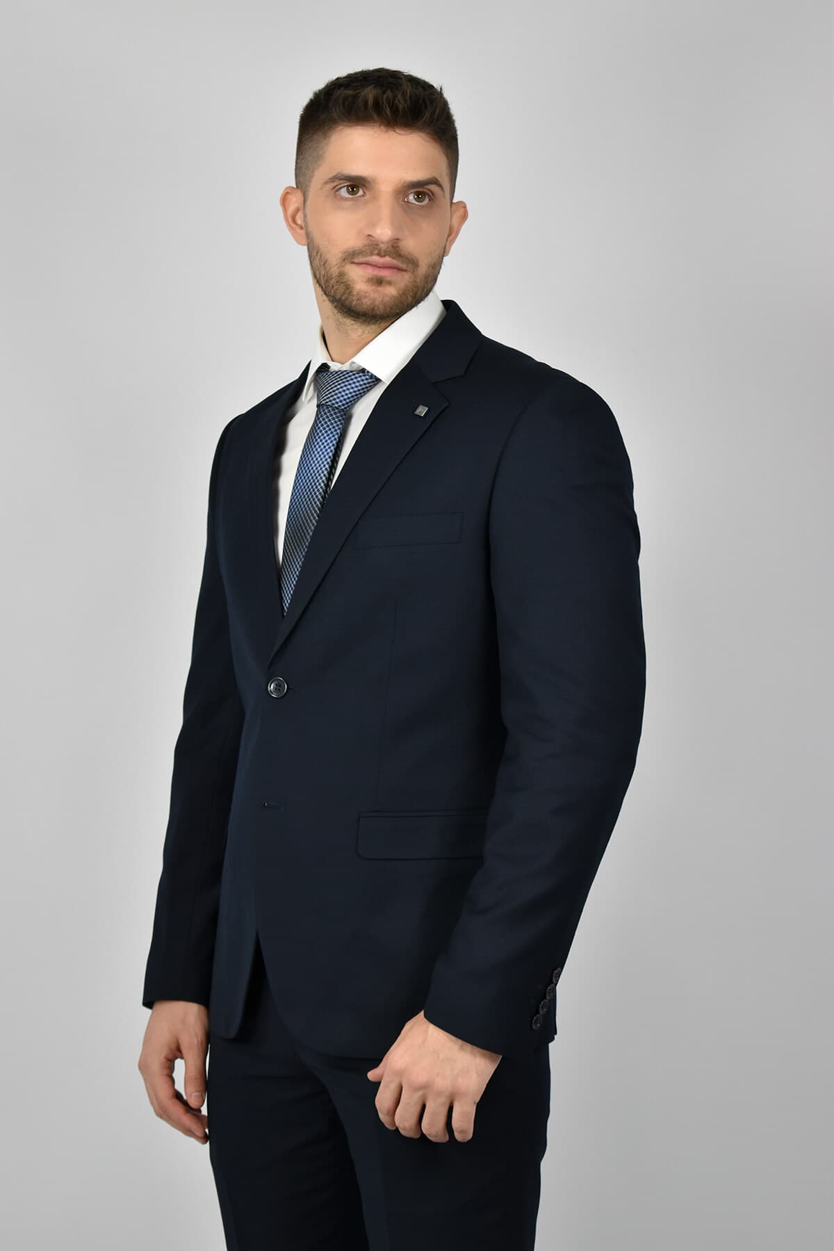Leonardo Uomo Κοστούμι - Σκούρο‌‌ μπλε - S22LU0522066