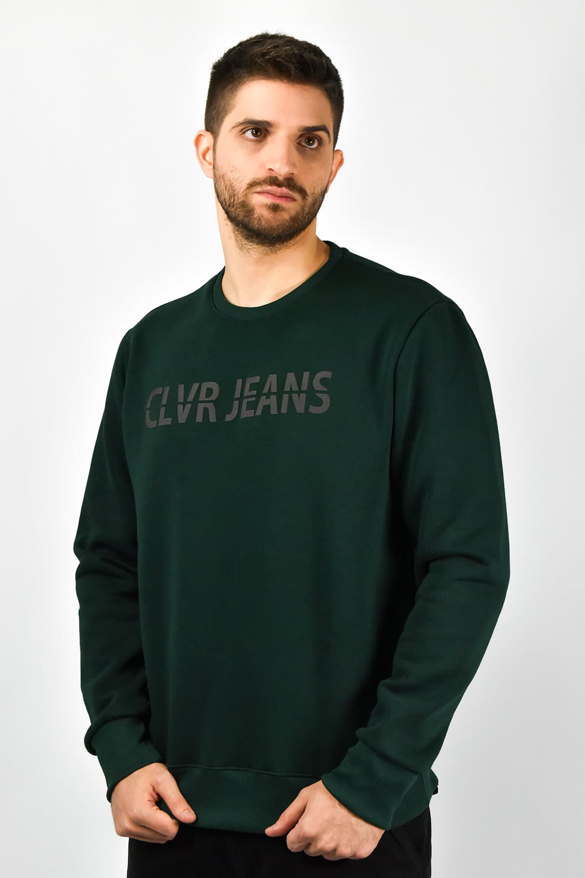 Clever Μπλούζα Φούτερ Με Λογότυπο