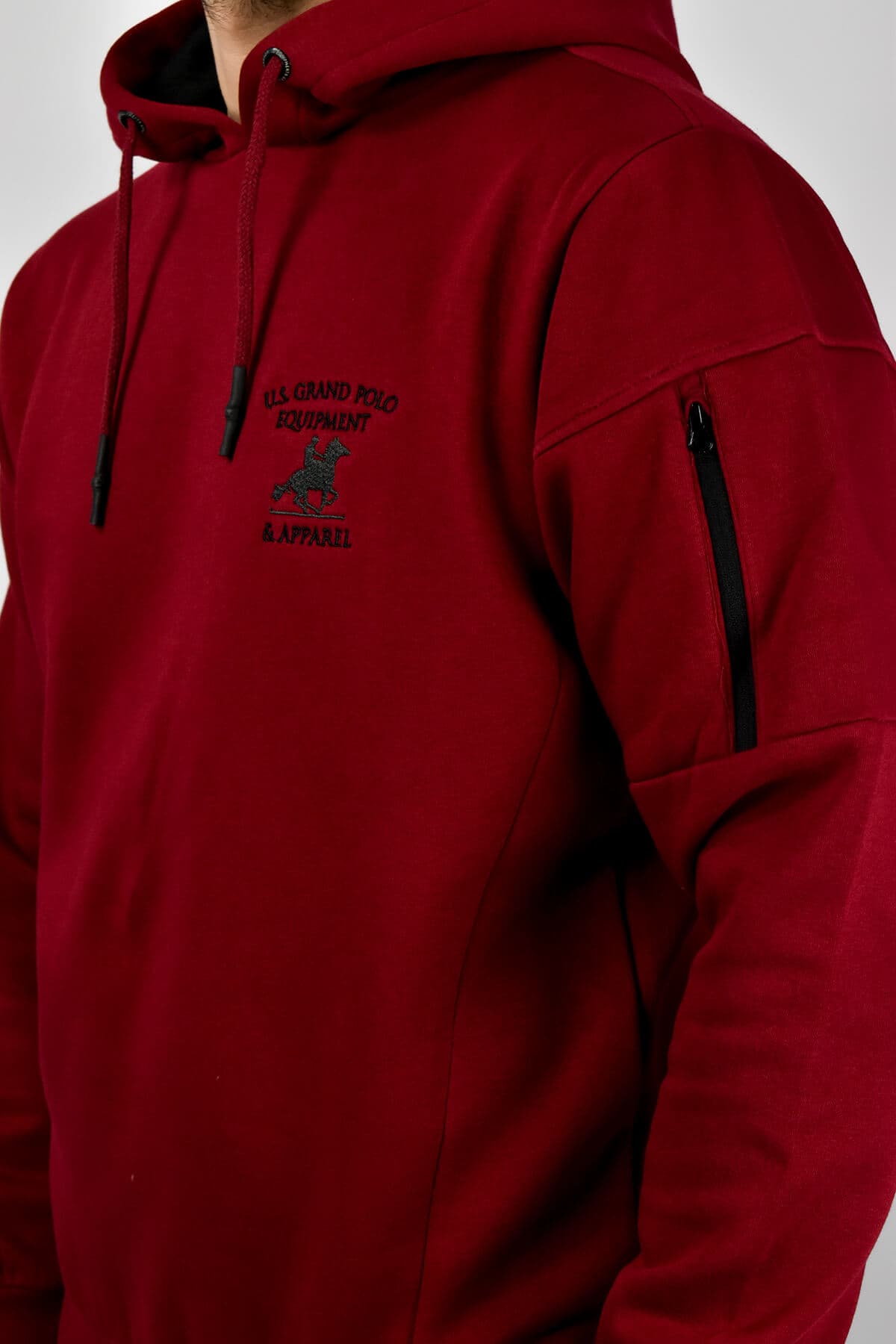 U.S. Grand Polo Φούτερ Μπλούζα Με Κουκούλα