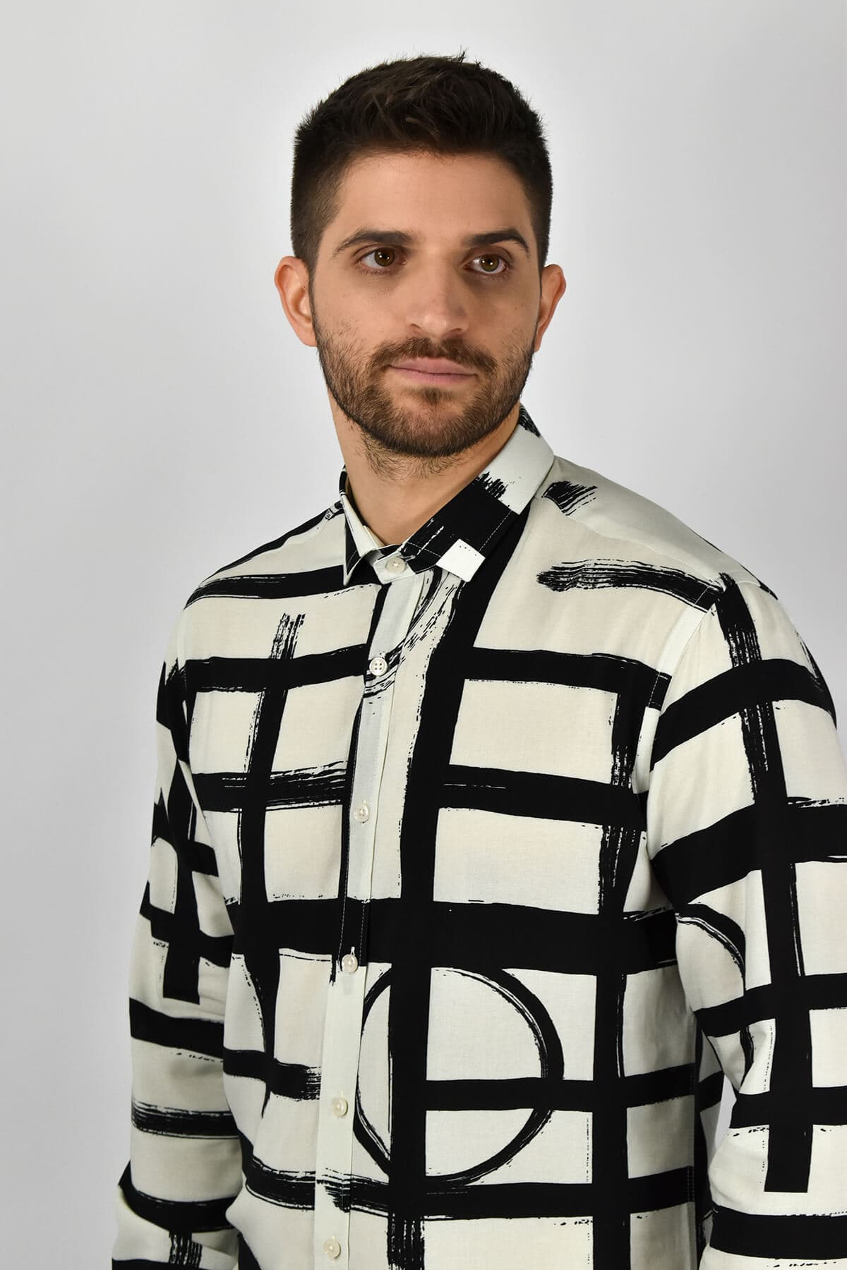 Makan Πουκάμισο Με Σχέδιο Felipe