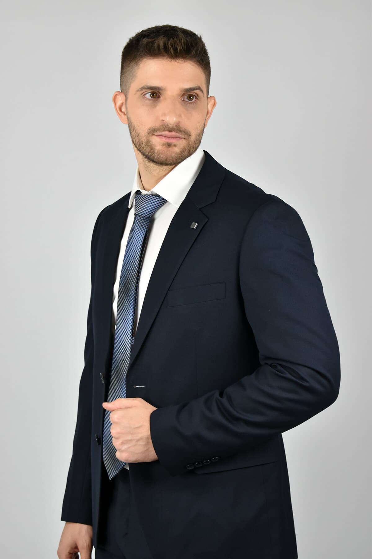 Leonardo Uomo Κοστούμι - Σκούρο‌‌ μπλε - S22LU0522066