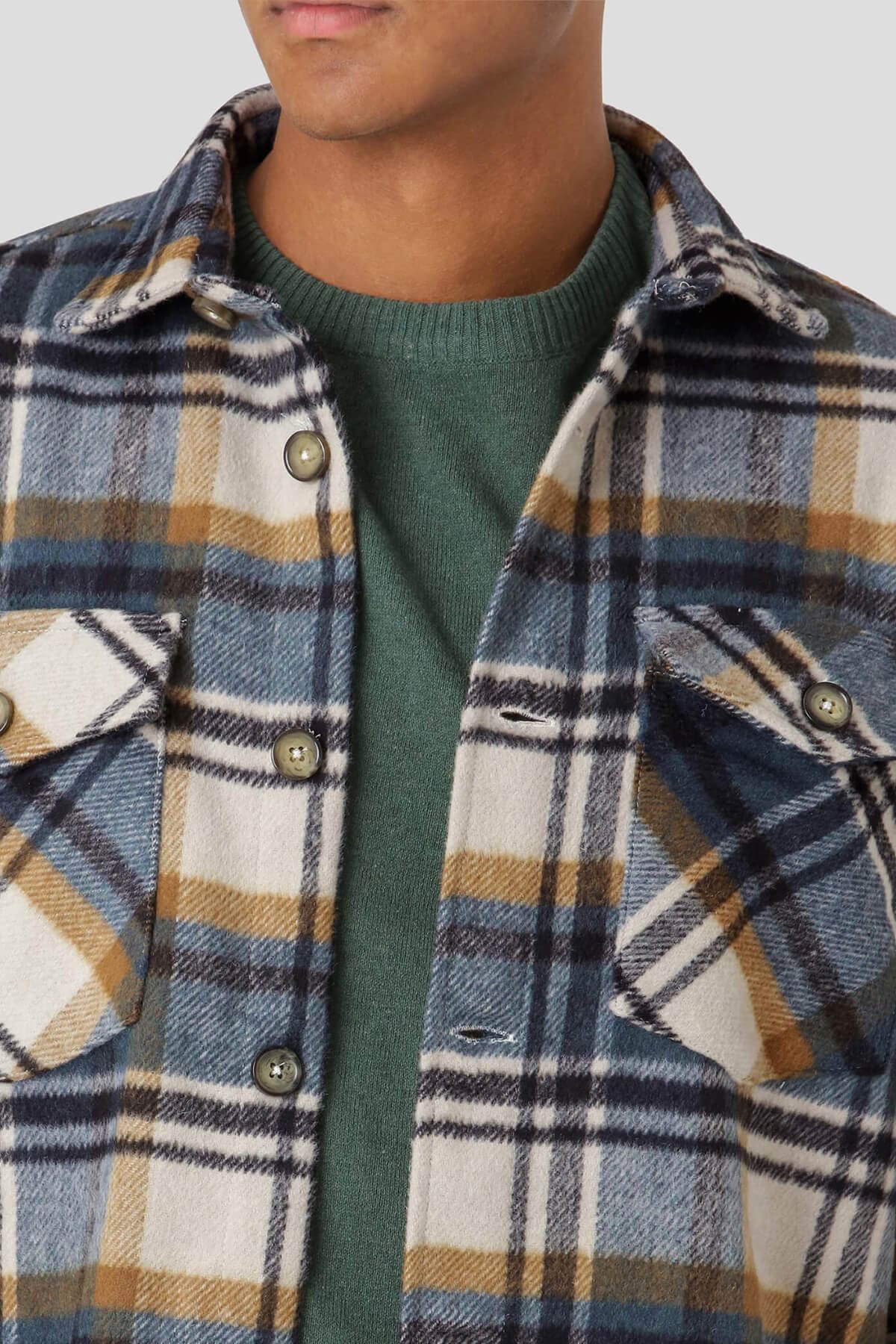 Marcus Καρό Overshirt Trace Check