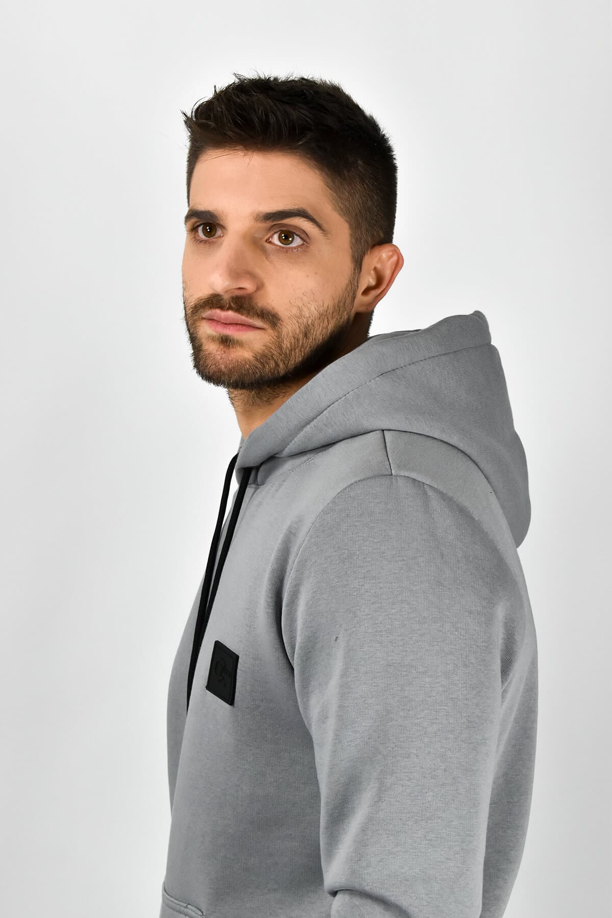 Clever Μπλούζα Φούτερ Με Κουκούλα