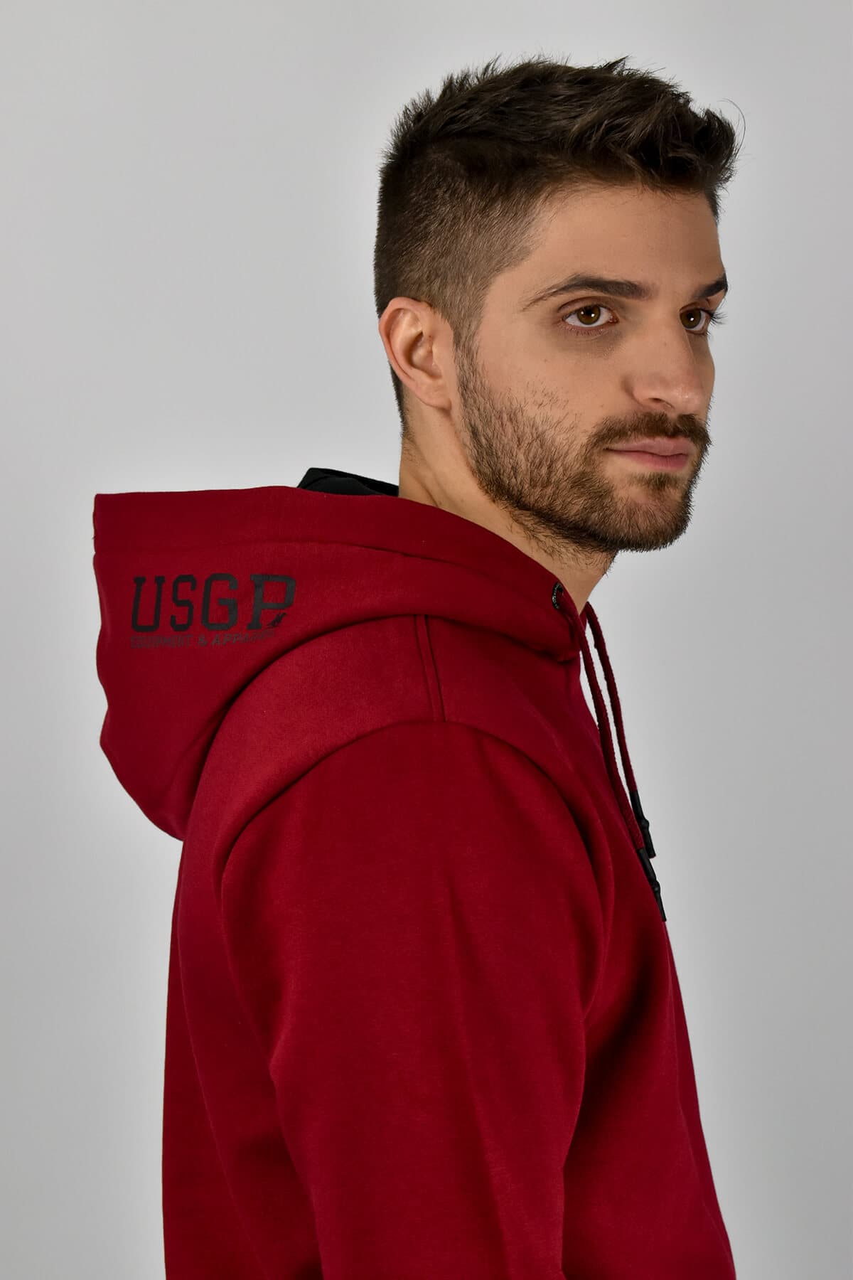 U.S. Grand Polo Φούτερ Μπλούζα Με Κουκούλα