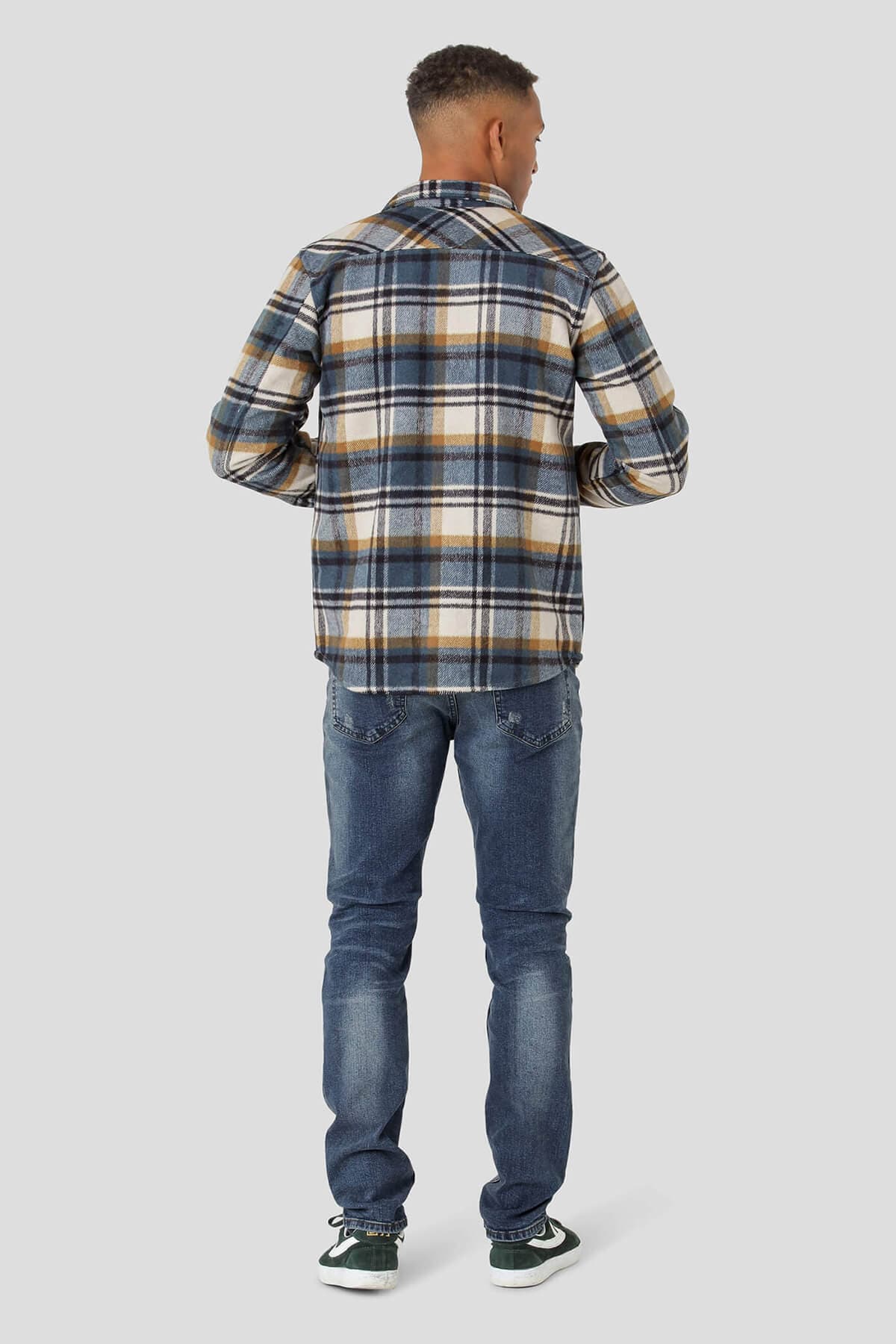 Marcus Καρό Overshirt Trace Check
