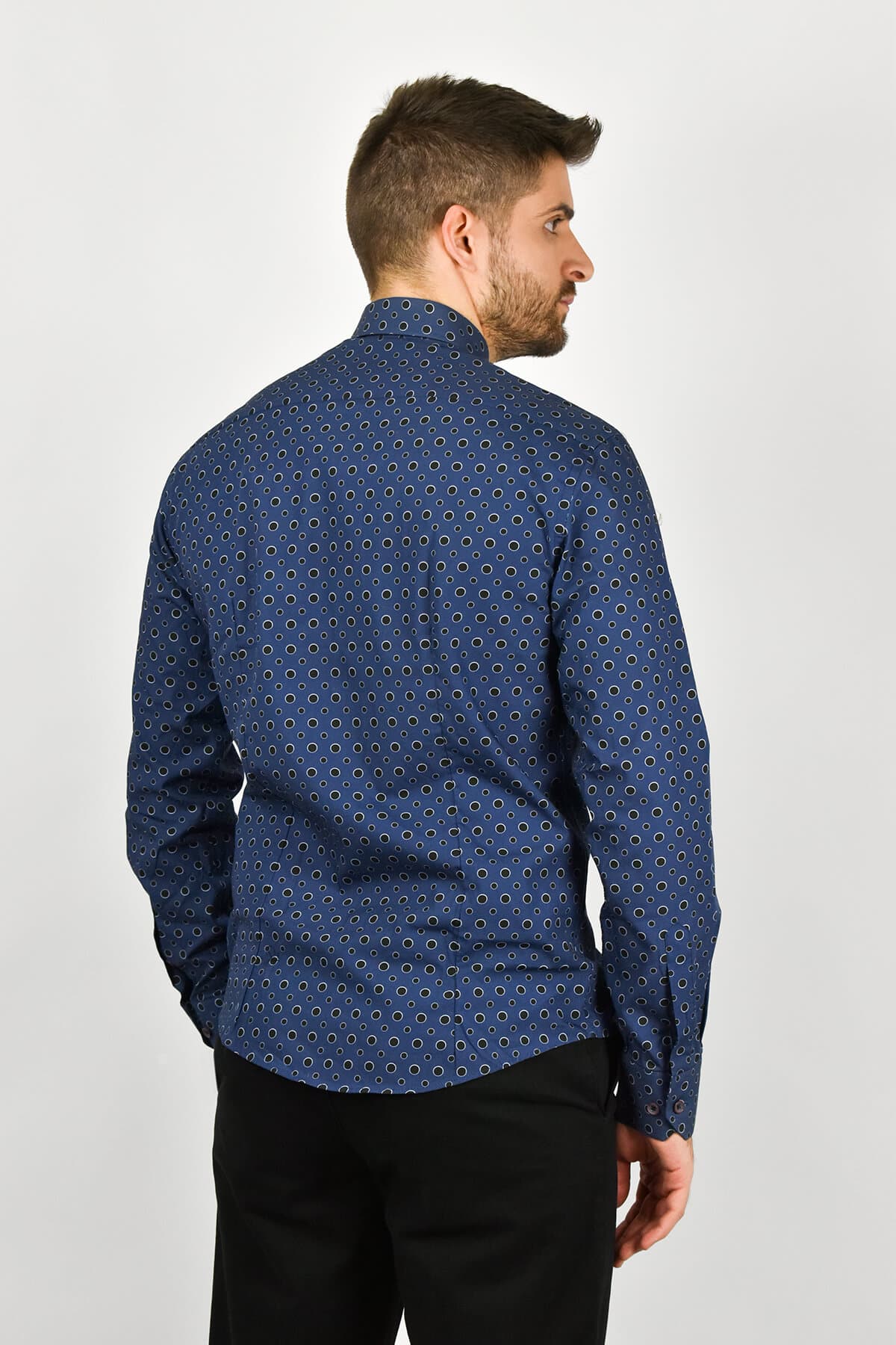 GioS Πουκάμισο Με Μικροσχέδιο