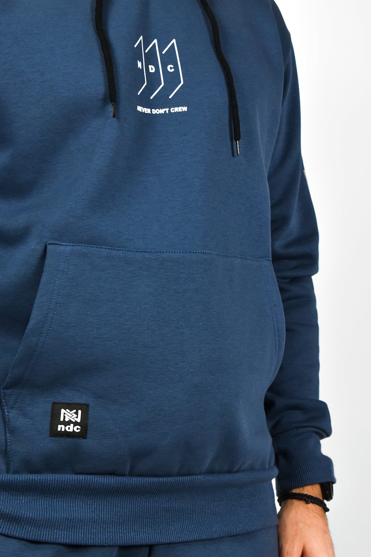 NDC Μπλούζα Φούτερ Με Κουκούλα Block Reflect