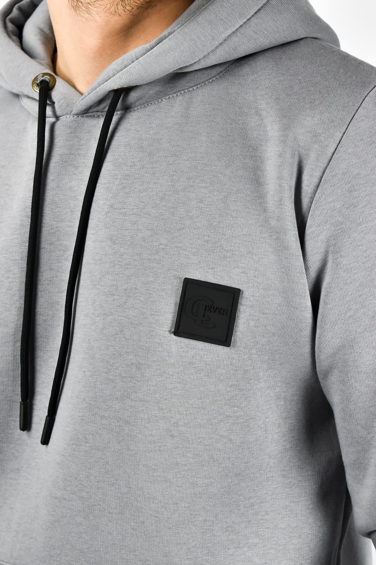 Clever Μπλούζα Φούτερ Με Κουκούλα