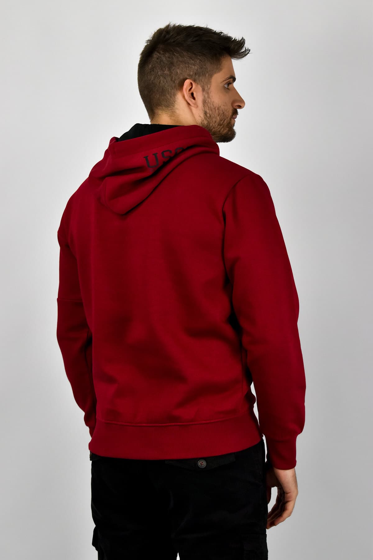 U.S. Grand Polo Φούτερ Μπλούζα Με Κουκούλα