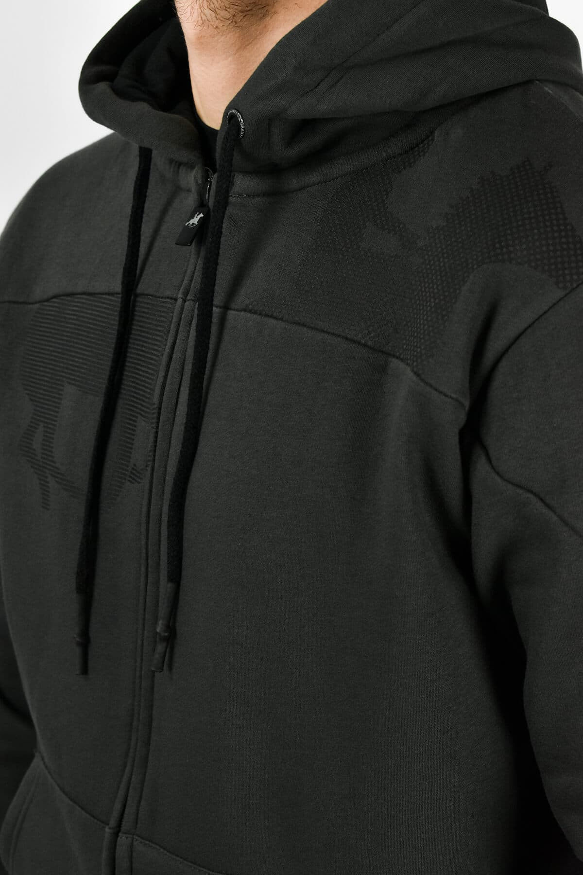 U.S. Grand Polo Φούτερ Ζακέτα Με Κουκούλα