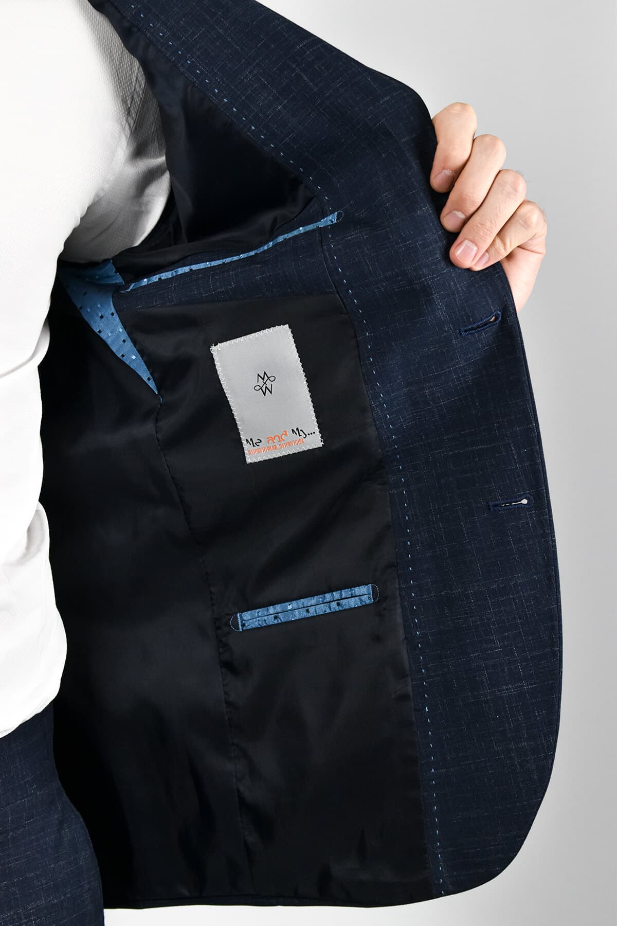 MeAndMy Κοστούμι - Σκούρο‌‌ μπλε - 9212/2