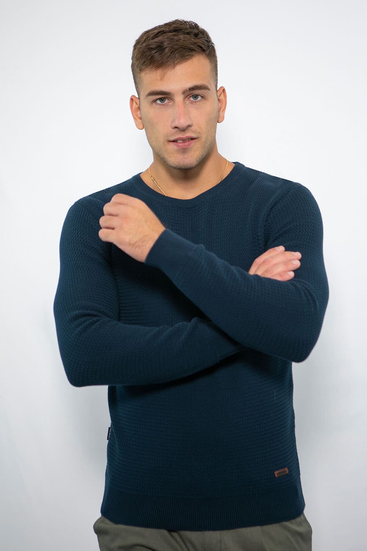 Men's Sweaters Side Effect Gray