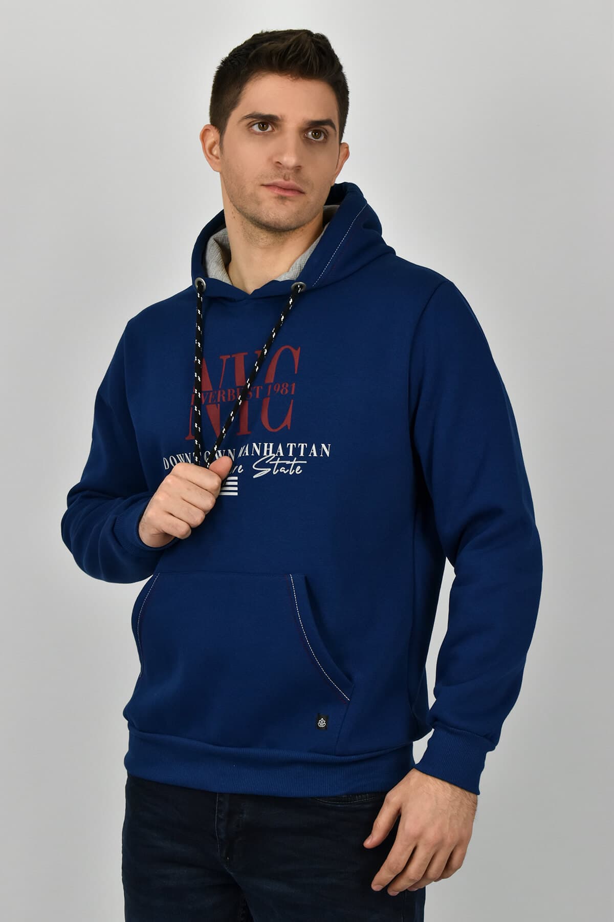 Men's Hoodies & Sweatshirts Everbest Blue