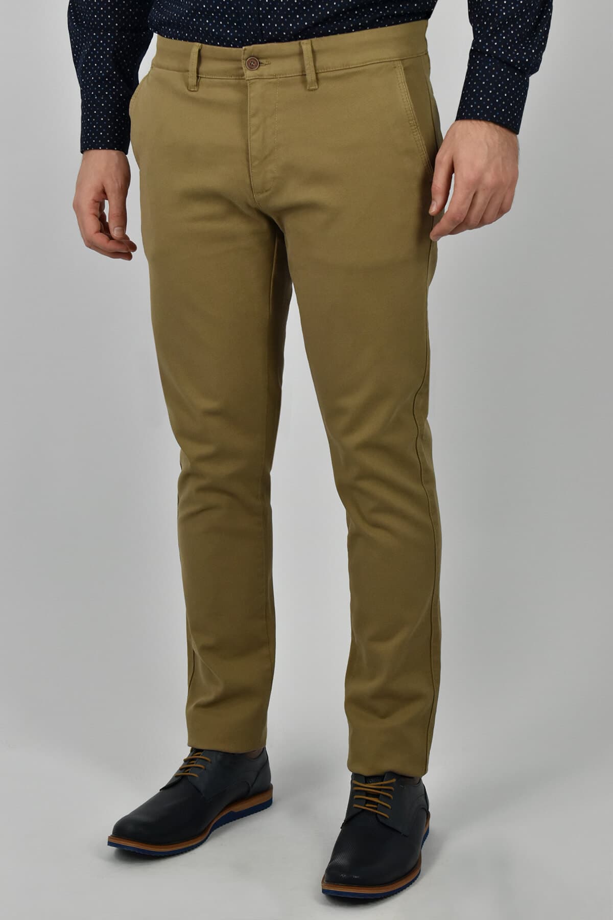 LCDN Παντελόνι Chinos Oslo Skinny - Μπεζ - Piros 6