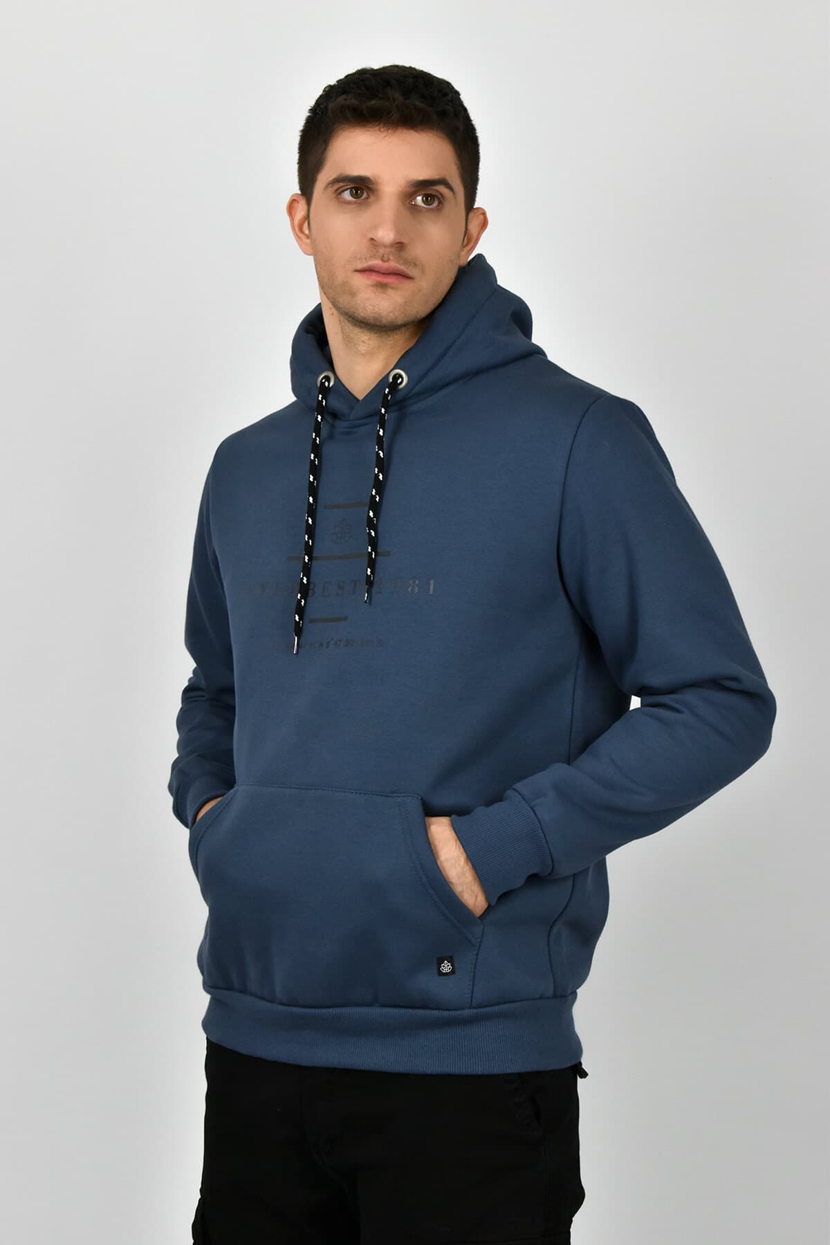 Men's Hoodies & Sweatshirts Everbest Blue