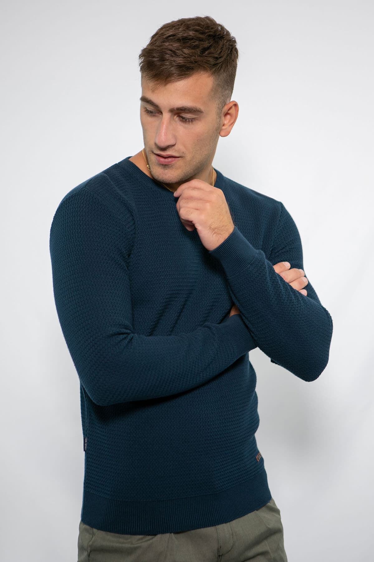 Side Effect Πουλόβερ Με Ανάγλυφο Σχέδιο