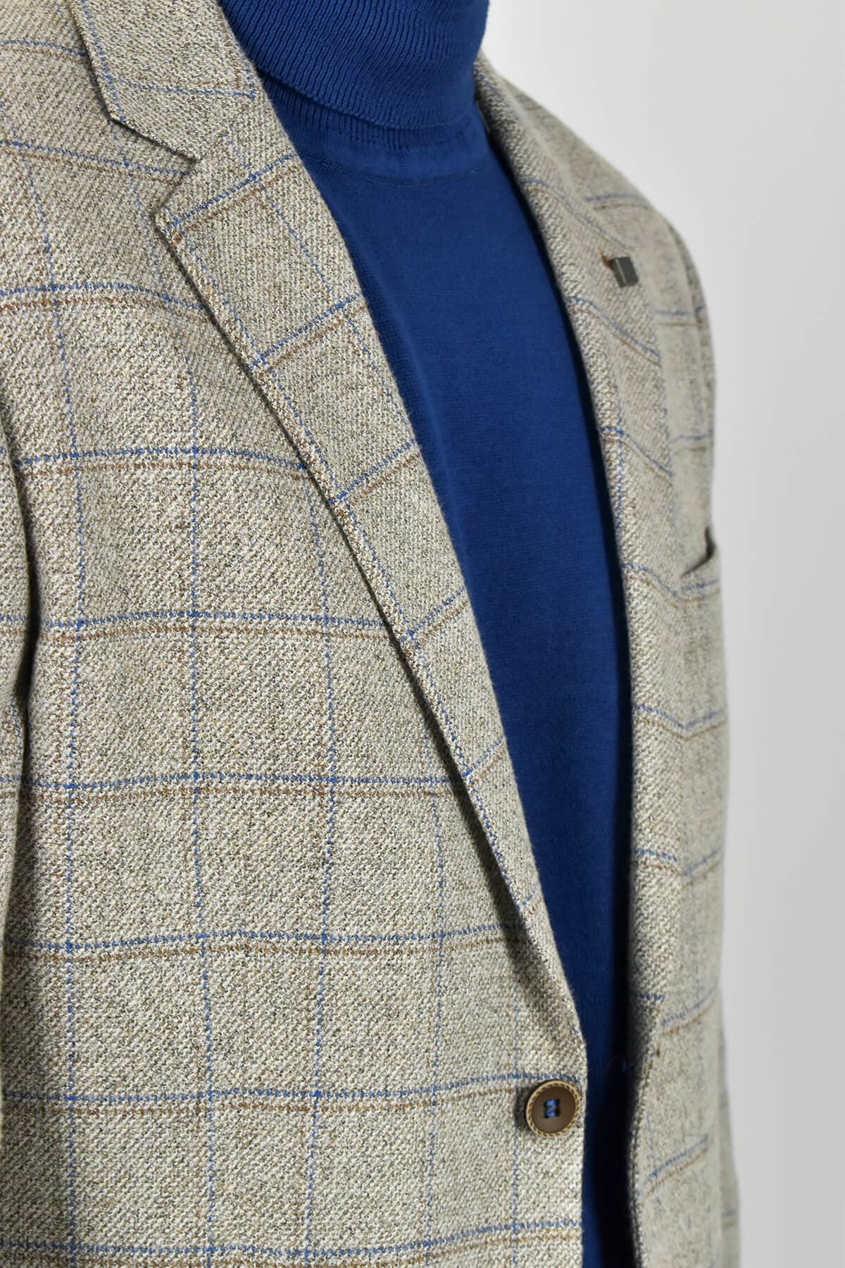 Leonardo Uomo Σακάκι Καρό