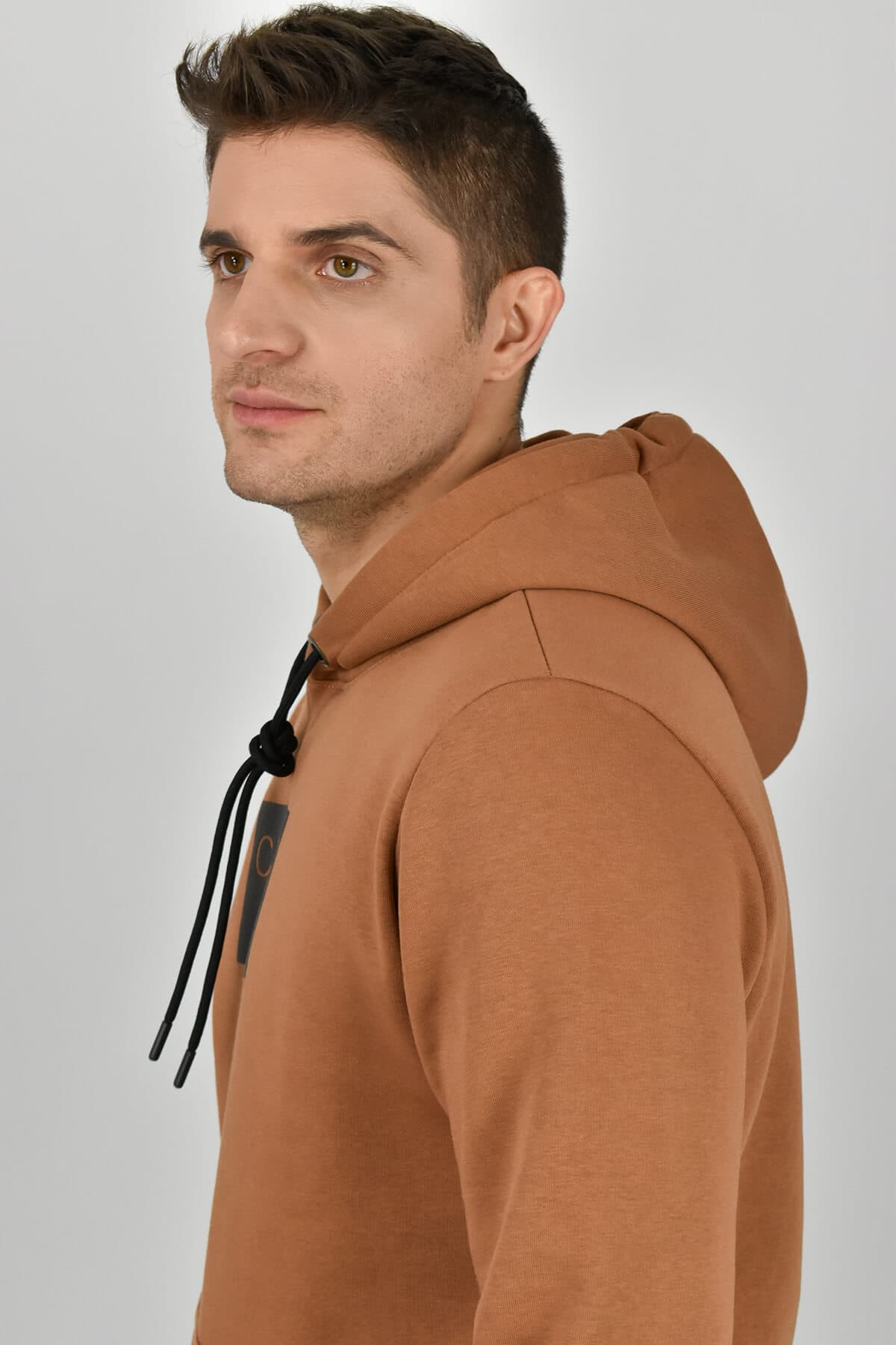 Clever Μπλούζα Φούτερ Με Κουκούλα