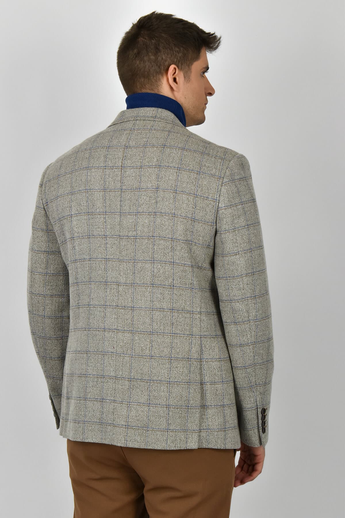 Leonardo Uomo Σακάκι Καρό