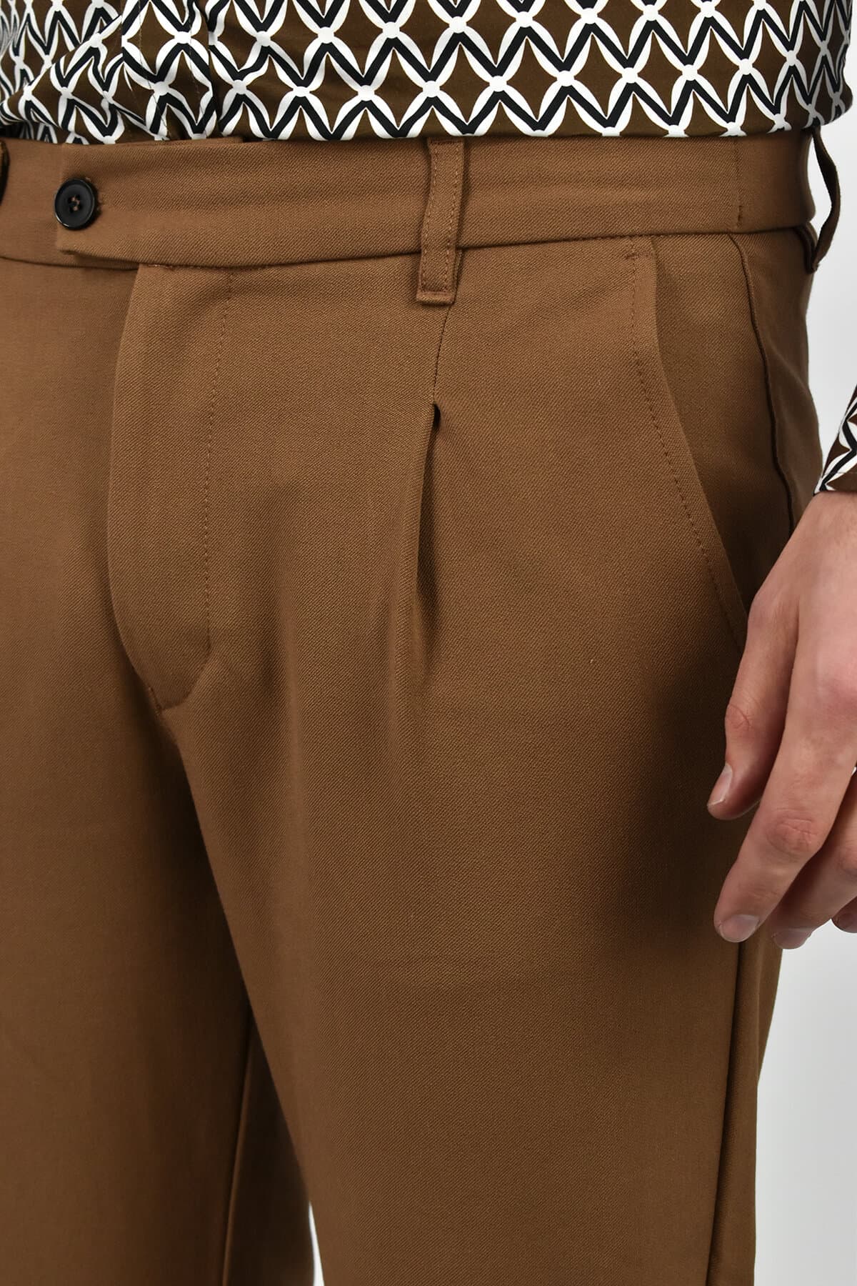 Men's Chino Pants Makan Brown