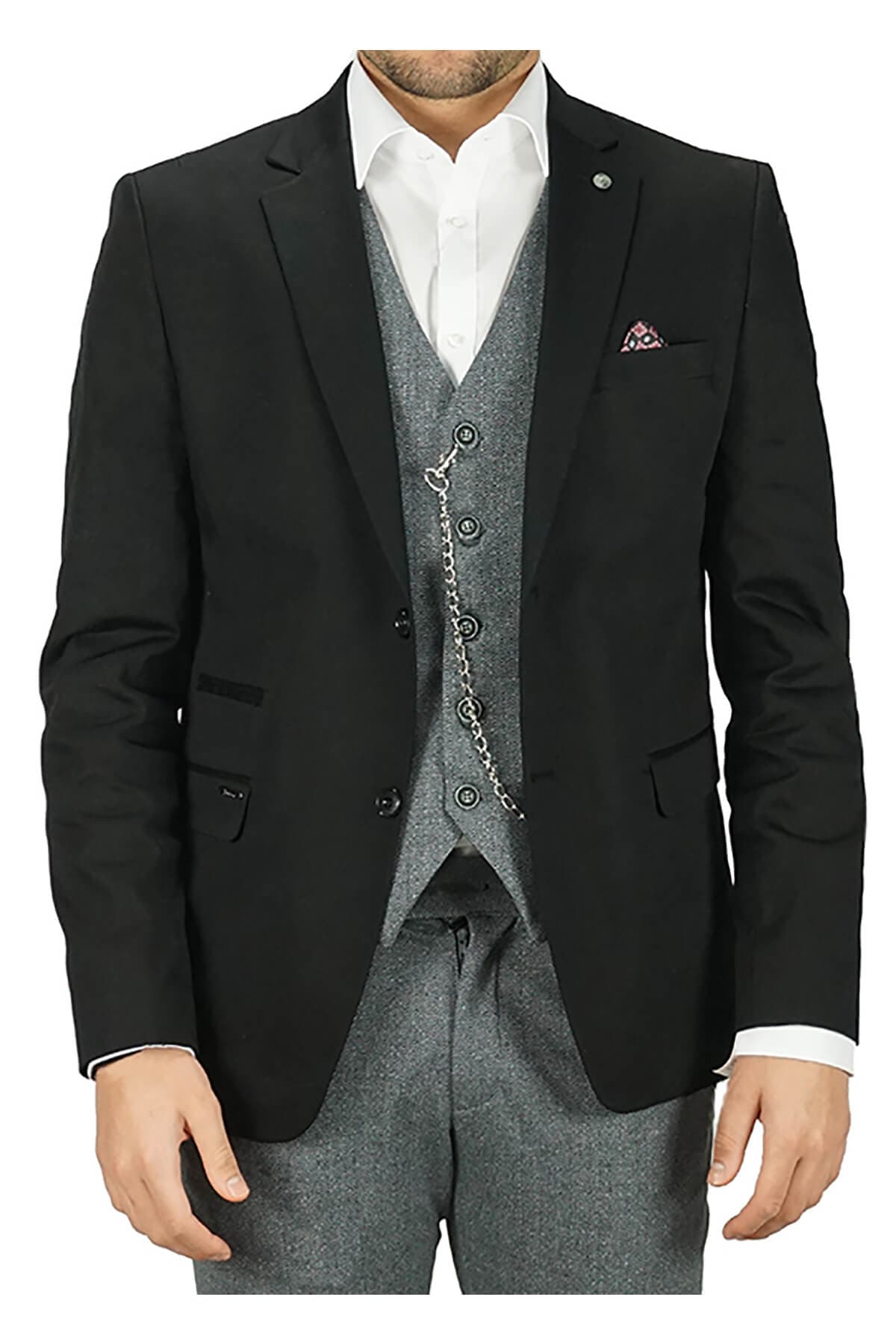 Men's Blazers Endeson Black