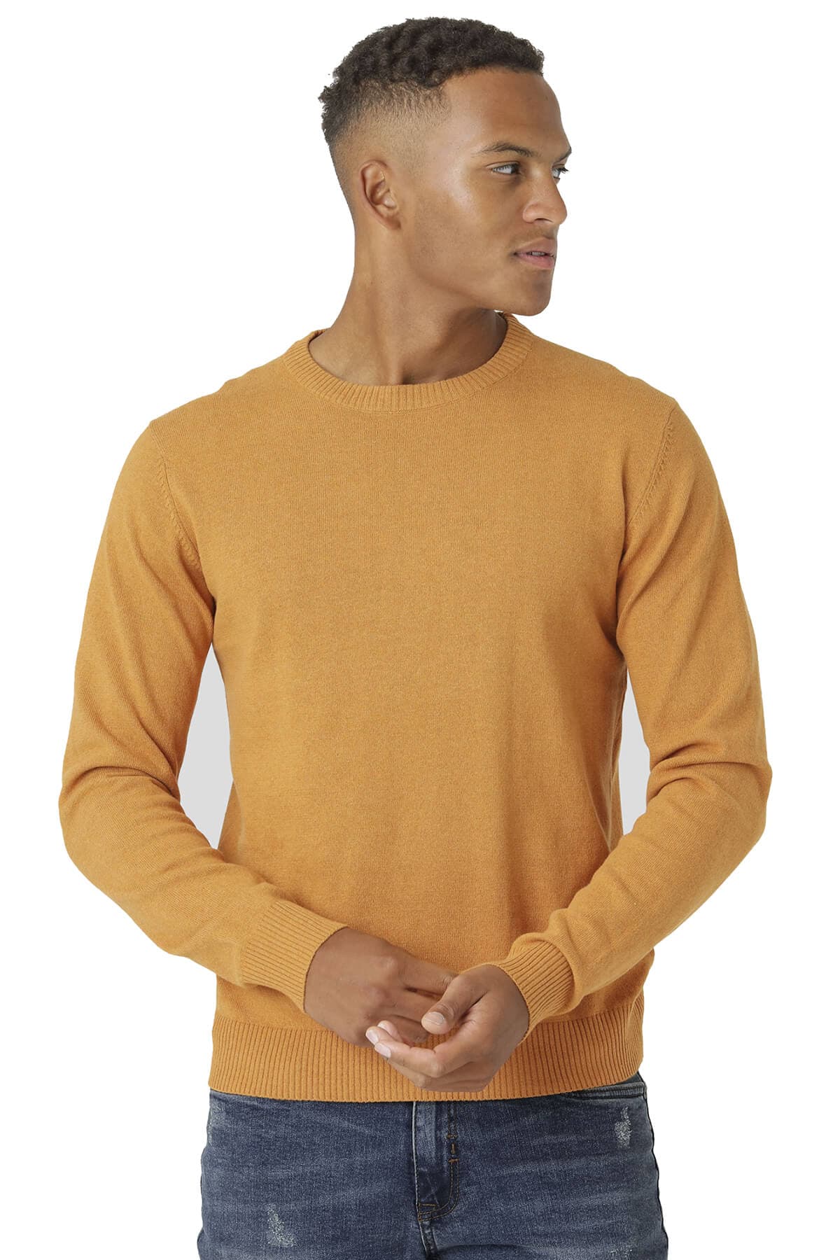 Men's Sweaters Marcus Orange