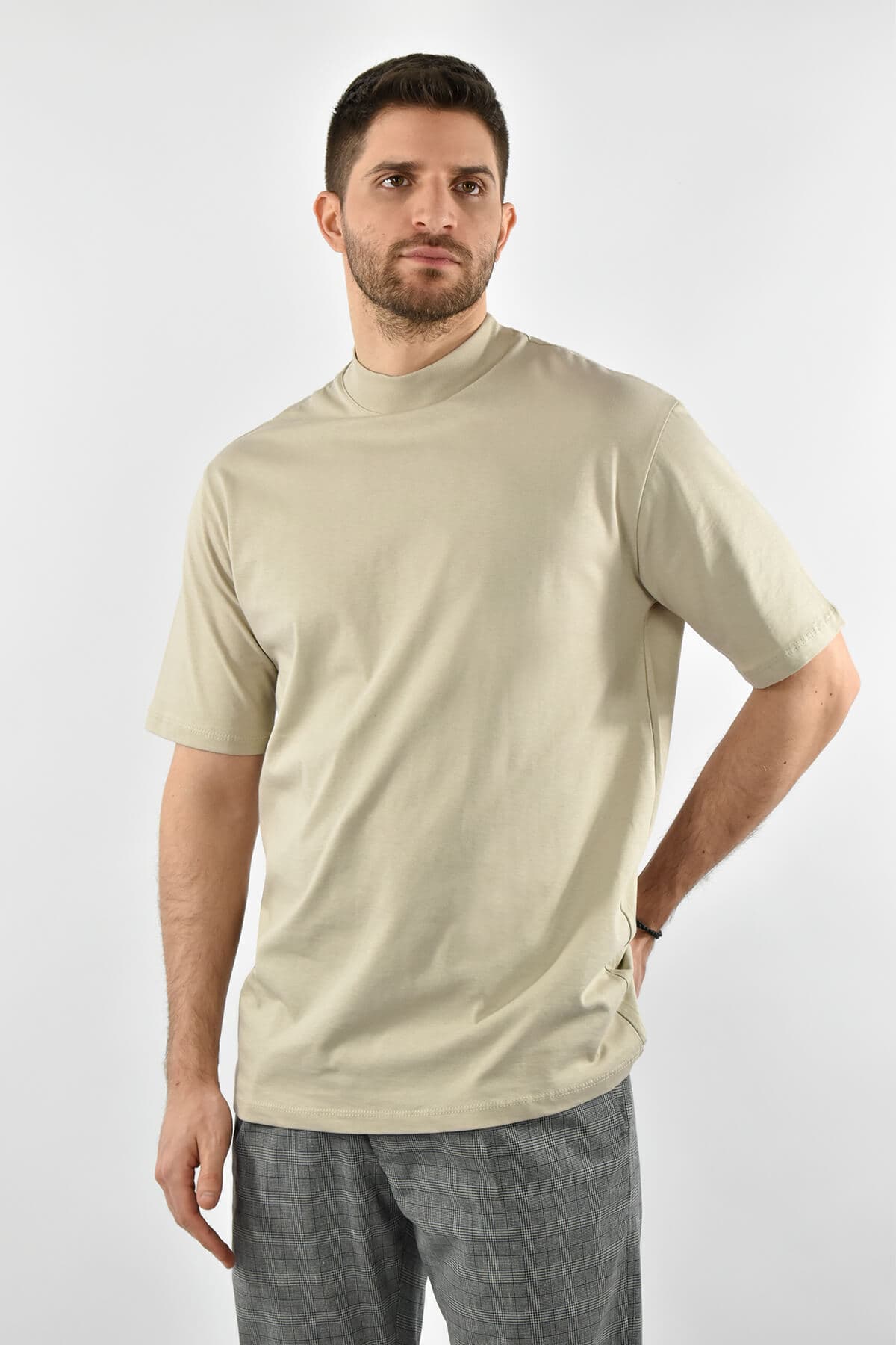 Men's T-Shirts Justwest Brown