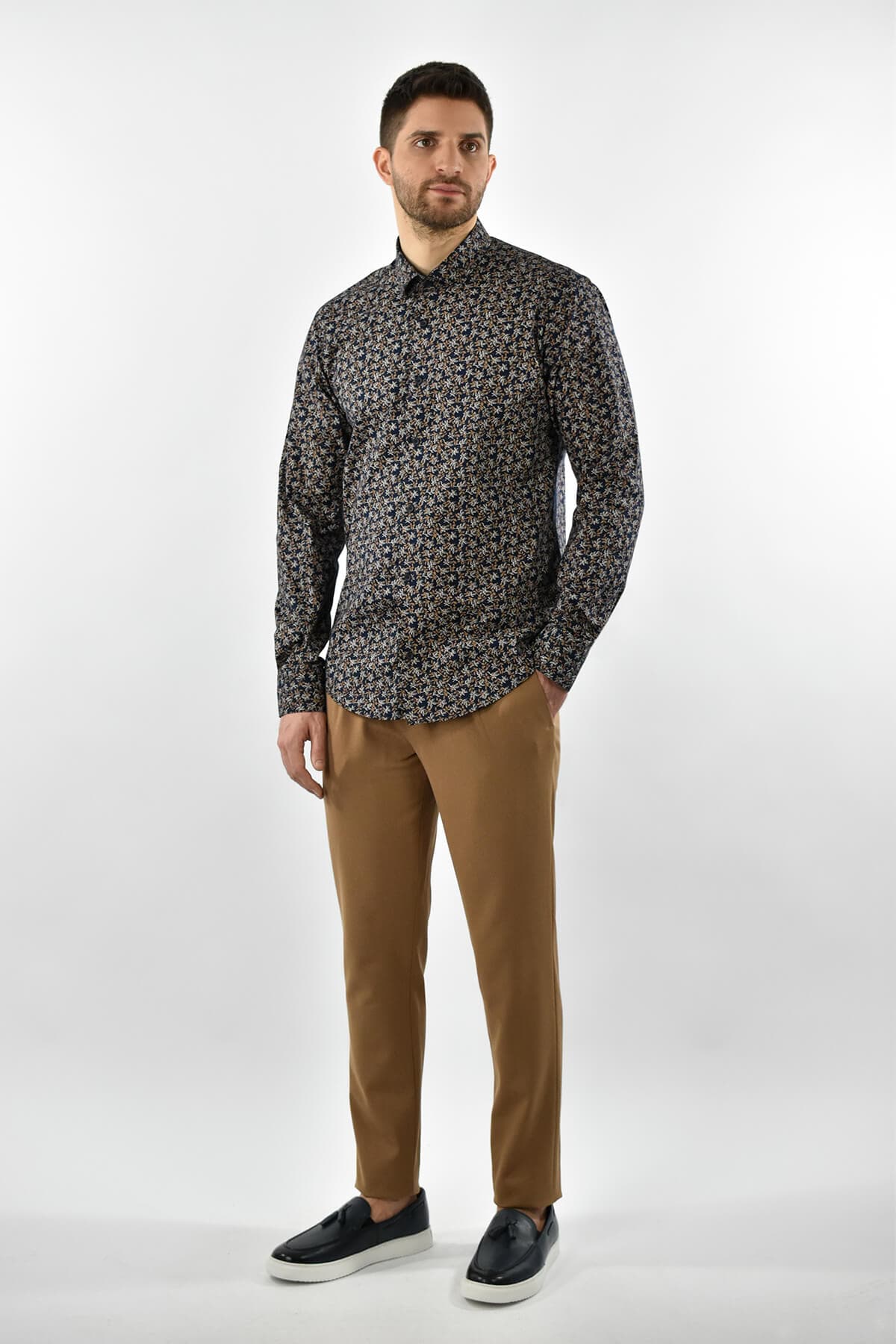 Men's Chino Pants Endeson Brown